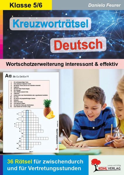 Kreuzworträtsel Deutsch 5.-6. Schuljahr (eBook, PDF)