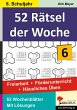 52 Rätsel der Woche / 6. Schuljahr... - Bild 1