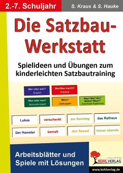 Die Satzbau-Werkstatt (eBook, PDF) - Kraus, Stefanie; Storm, Sabine