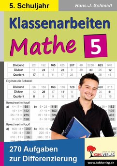 Klassenarbeiten individuell selbst zusammenstellen / 5. Schuljahr (eBook, PDF) - Schmidt, Hans-J.