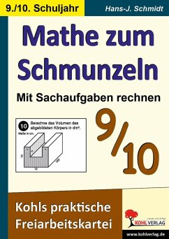 Mathe zum Schmunzeln - Sachaufgaben, 9.-10. Schuljahr (eBook, PDF) - Schmidt, Hans J