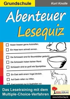 Abenteuer Lesequiz (eBook, PDF) - Knolle, Kurt