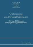 Outsourcing von Personalfunktionen (eBook, PDF)