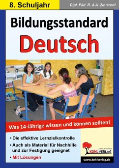 Bildungsstandard Deutsch (eBook, PDF) - Zinterhof, Reinhold; Zinterhof, Andreas