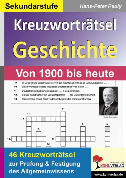 Kreuzworträtsel Geschichte / Aktuell (eBook, PDF) Kreuzworträtsel Geschichte / Aktuell (eBook, PDF)