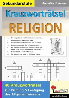 Kreuzworträtsel Religion (eBook, PDF) - Hofmann, Angelika