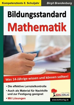 Bildungsstandard Mathematik (eBook, PDF) - Brandenburg, Birgit