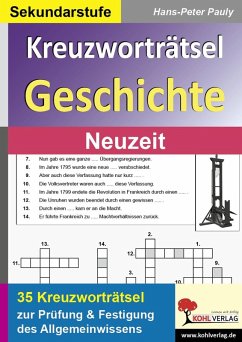 Kreuzworträtsel Geschichte / Neuzeit (eBook, PDF) - Pauly, Hans-Peter
