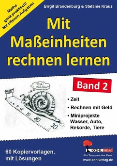 Cover Mit Maßeinheiten rechnen lernen - Band 2 (eBook, PDF)