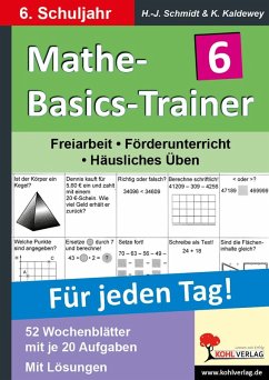 Mathe-Basics-Trainer / Klasse 6 (eBook, PDF) - Schmidt, Hans-J.; Kaldewey, Kurt