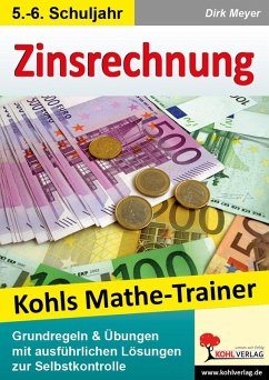 Kohls Mathe-Trainer - Zinsrechnung (eBook, PDF) - Meyer, Dirk