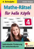 Mathe-Rätsel für helle Köpfe / 4. Schuljahr (eBook, PDF)