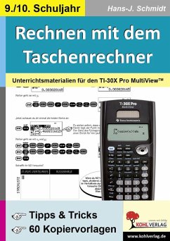 Rechnen mit dem Taschenrechner - 9./10. Schuljahr (eBook, PDF) - Schmidt, Hans-J.