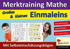 Merktraining Mathe - Großes & Kleines Einmaleins (eBook, PDF) - Schalla, Ulrike
