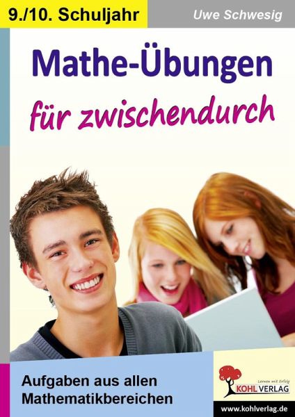 Mathe-Übungen für zwischendurch / Klasse 9-10 (eBook, PDF) Mathe-Übungen für zwischendurch / Klasse 9-10 (eBook, PDF)