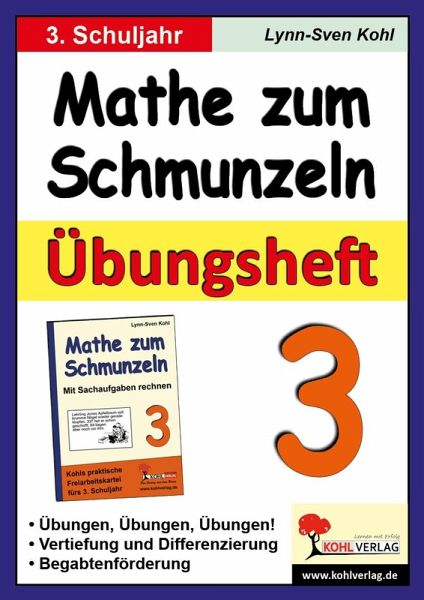 Mathe zum Schmunzeln - Übungsheft, 3. Schuljahr (eBook, PDF) Mathe zum Schmunzeln - Übungsheft, 3. Schuljahr (eBook, PDF)