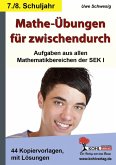 Mathe-Übungen für zwischendurch 7./8. Schuljahr (eBook, PDF)