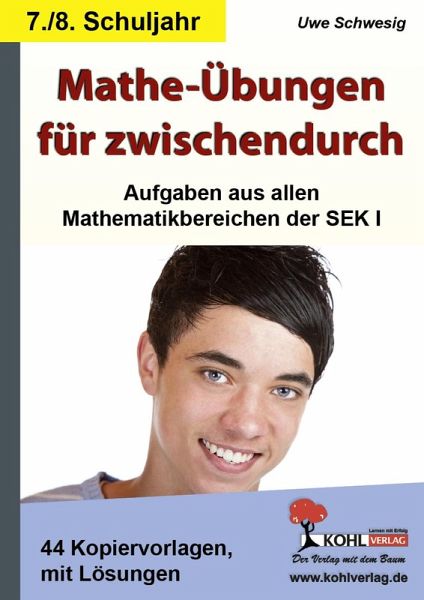 Mathe-Übungen für zwischendurch 7./8. Schuljahr (eBook, PDF) Mathe-Übungen für zwischendurch 7./8. Schuljahr (eBook, PDF)