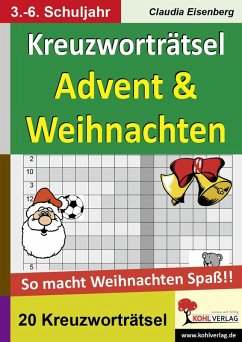 Kreuzworträtsel Advent & Weihnachten (eBook, PDF) - Eisenberg, Claudia