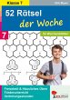 52 Rätsel der Woche / 7. Schuljahr... - Bild 1