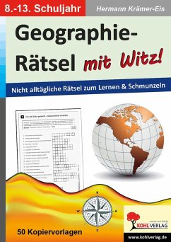 Geographie-Rätsel mit Witz! - 8.-13. Schuljahr (eBook, PDF) - Krämer-Eis, Hermann