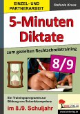 5-Minuten-Diktate zum gezielten Rechtschreibtraining / 8.-9. Schuljahr (eBook, PDF)