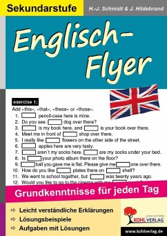 Kohls Englisch-Flyer (eBook, PDF) - Schmidt, Hans-J.; Hildebrand, Jens