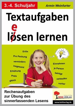 Textaufgaben l(e)ösen lernen, 3.-4. Schuljahr (eBook, PDF) - Weinfurter, Armin