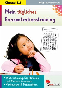 Cover Mein tägliches Konzentrationstraining / Klasse 1-2 (eBook, PDF)