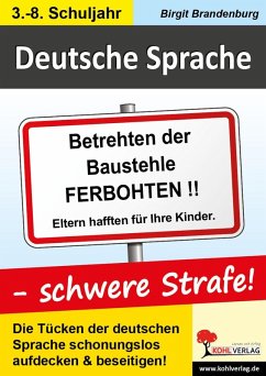Deutsche Sprache - schwere Strafe! (eBook, PDF) - Brandenburg, Birgit