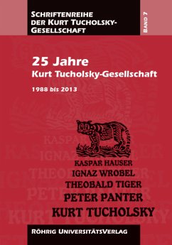 Cover 25 Jahre Kurt Tucholsky-Gesellschaft