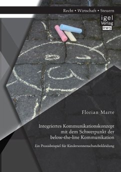 Integriertes Kommunikationskonzept mit dem Schwerpunkt der below-the-line Kommunikation: Ein Praxisbeispiel für Kindersonnenschutzbekleidung - Marte, Florian