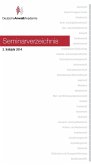 Seminarverzeichnis der DeutschenAnwaltAkademie 2/2014 (eBook, ePUB)