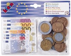 Theo Klein 9612 - Spielgeld Euro, 25 Münzen und 35 Scheine