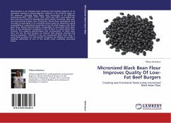 Micronized Black Bean Flour Improves Quality Of Low-Fat Beef Burgers