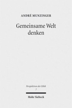 Gemeinsame Welt denken - Munzinger, André Gemeinsame Welt denken - Munzinger, André