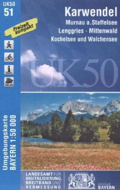 Cover Topographische Karte Bayern Karwendel