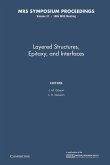 Layered Structures, Epitaxy, and Interfaces