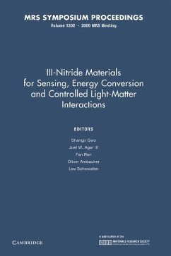 III-Nitride Materials for Sensing, Energy Conversion and Controlled Light-Matter Interactions