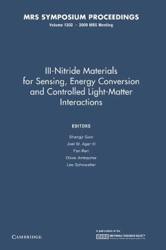 III-Nitride Materials for Sensing, Energy Conversion and Controlled Light-Matter Interactions