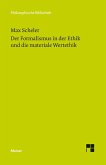 Der Formalismus in der Ethik und die materiale Wertethik (eBook, PDF)