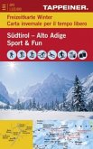 Freizeitkarte Südtirol - Sport & Spaß im Winter