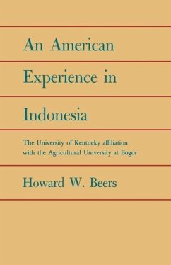 An American Experience in Indonesia - Beers, Howard W