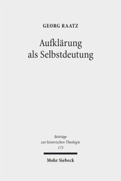 Aufklärung als Selbstdeutung - Raatz, Georg