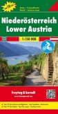 Freytag & Berndt Auto + Freizeitkarte Niederösterreich, Top 10 Tips, Autokarte 1:150.000; Lower Austria. Basse Autriche Freytag & Berndt Auto + Freizeitkarte Niederösterreich, Top 10 Tips, Autokarte 1:150.000; Lower Austria. Basse Autriche