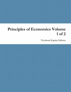 Cover Principles of Economics Volume 1 of 2