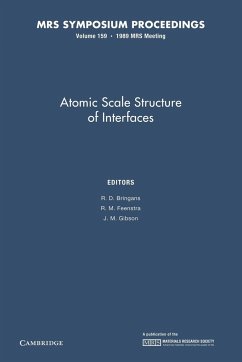 Atomic Scale Structure of Interfaces