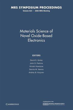 Materials Science of Novel Oxide-Based Electronics