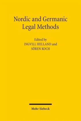 Nordic and Germanic Legal Methods Nordic and Germanic Legal Methods