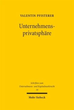 Cover Unternehmensprivatsphäre